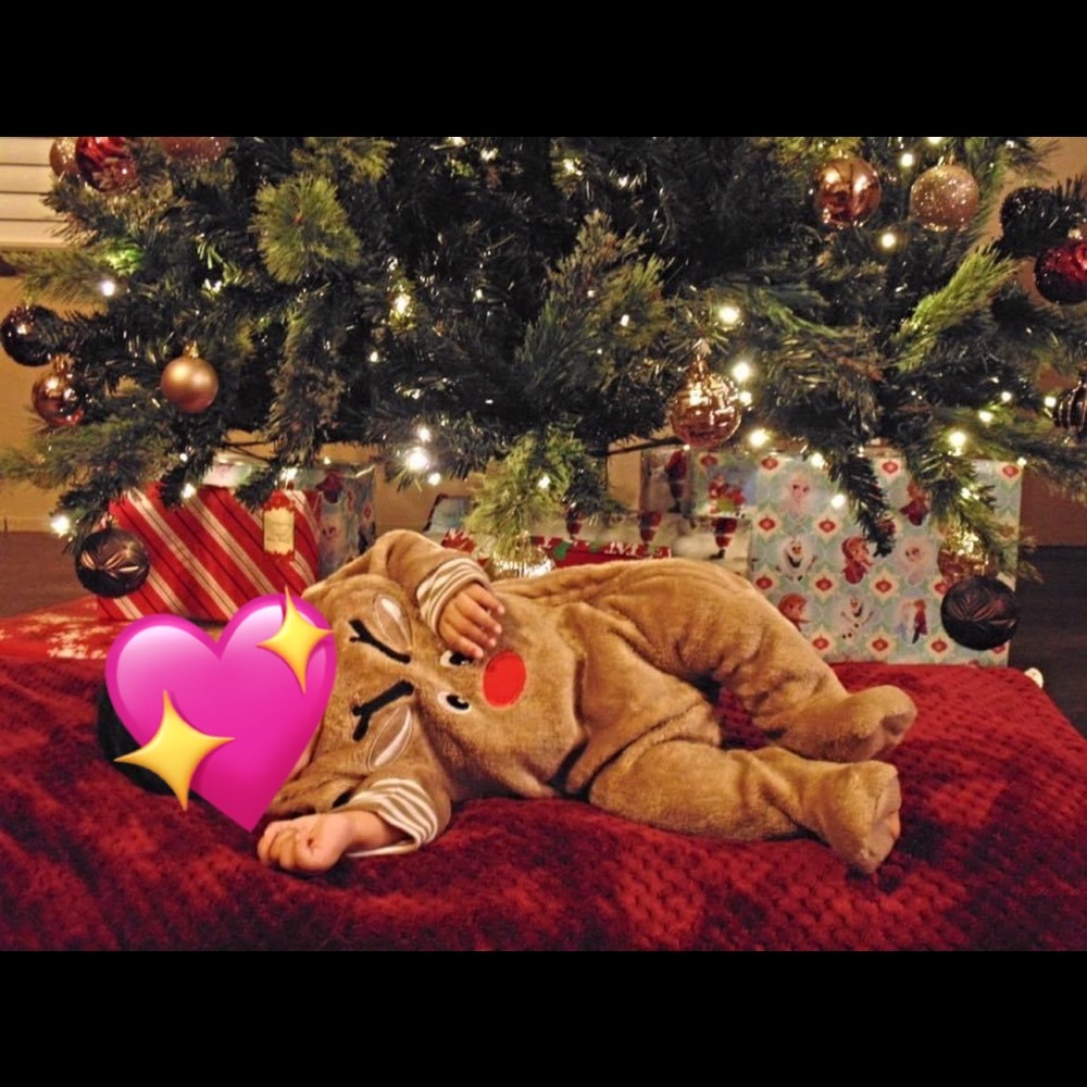 Reindeer pajama for baby